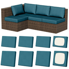 Vorshape front view showing fitted covers that refresh cushions