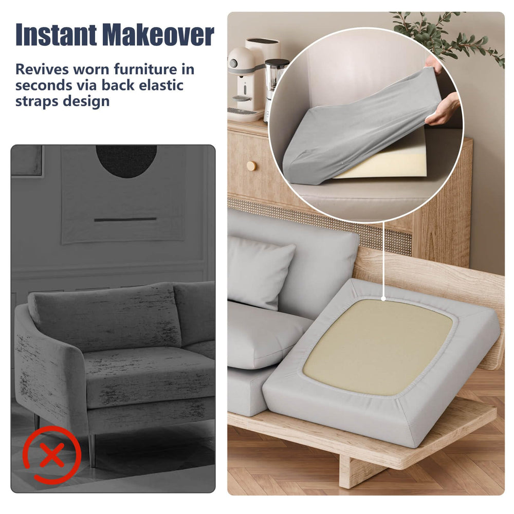 vorshape covers on kitchen banquette renewing seating instantly