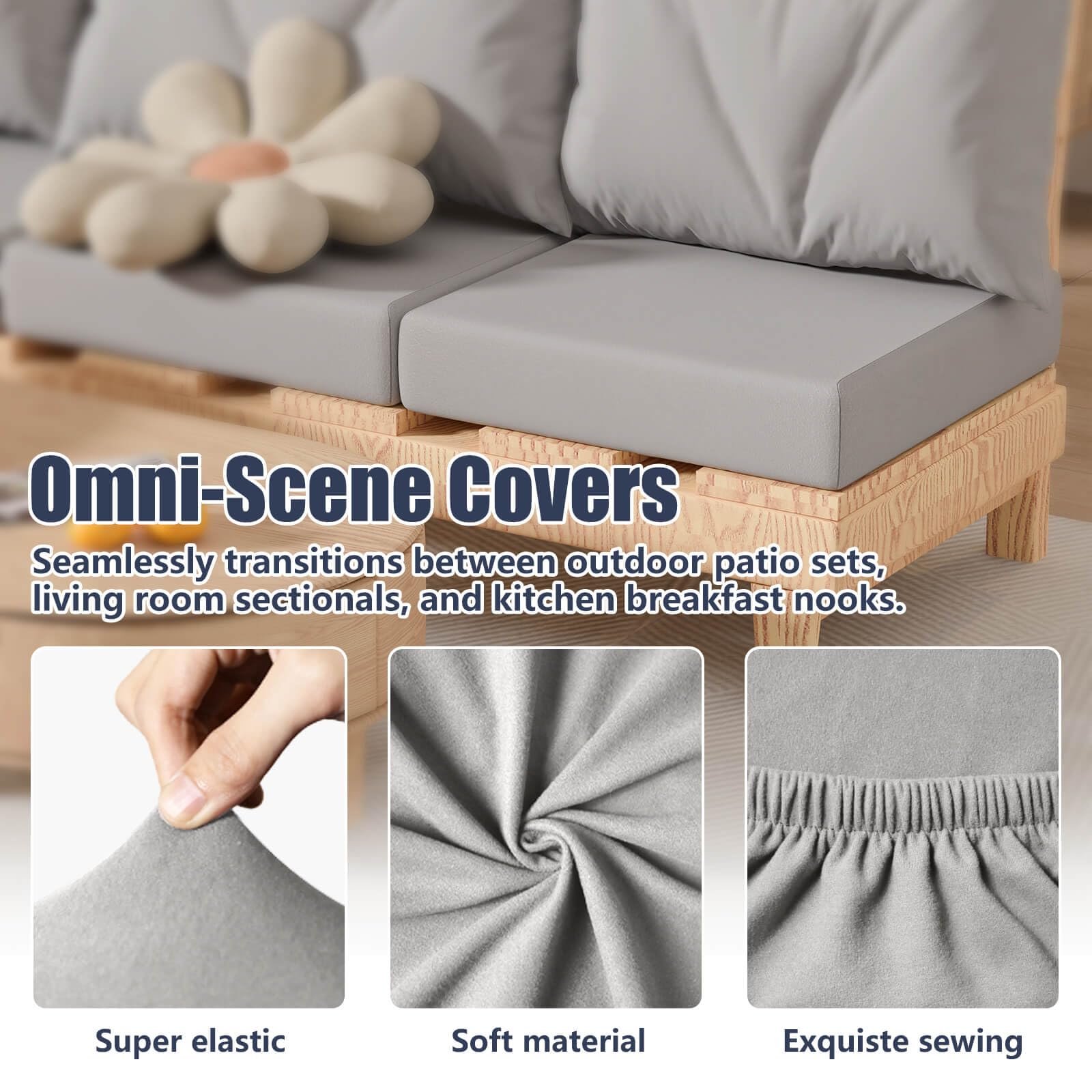 vorshape cushion covers on patio sectional protecting cushions