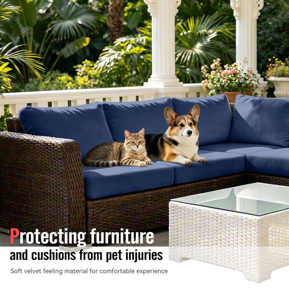 Vorshape size comparison displayed on two cushions to show correct fit ranges