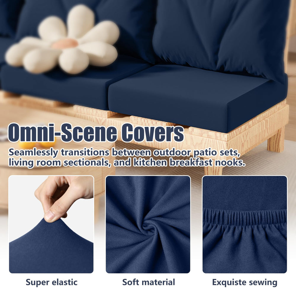 Vorshape stacked eight-piece set showing full replacement coverage