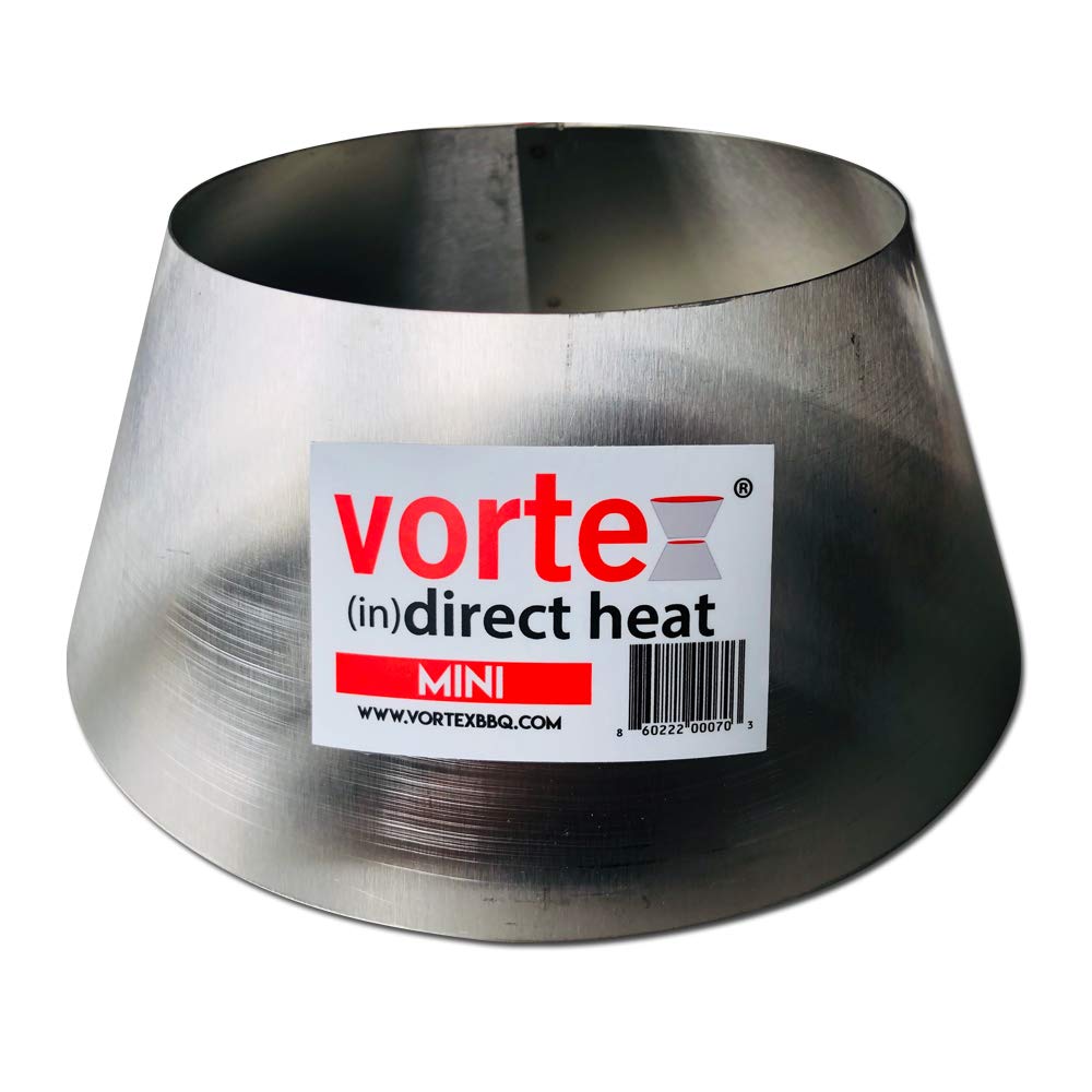 VORTEX front view showing compact cone and fit benefits