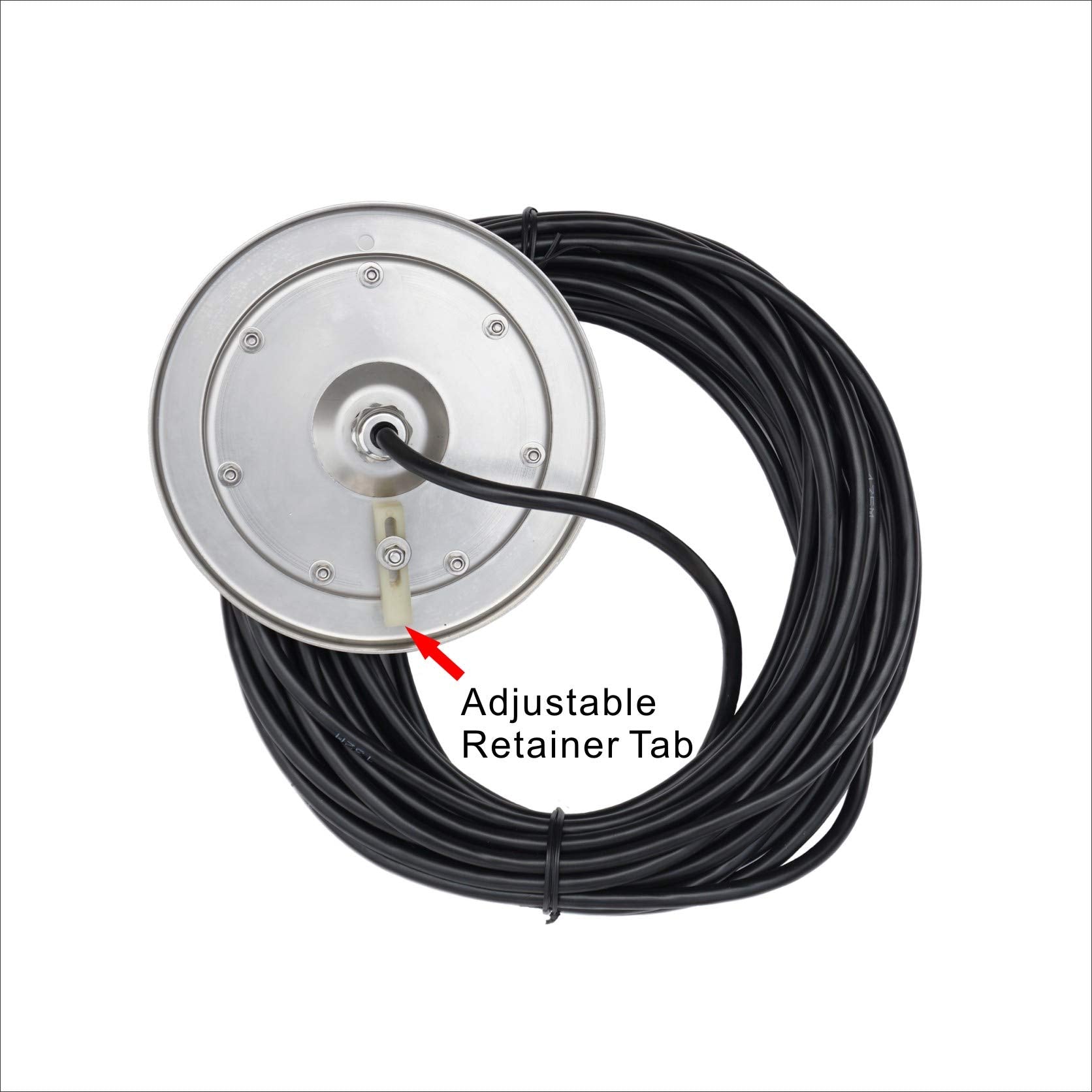 Voswitch Poolexa underwater beam demonstrating bright even illumination and safety