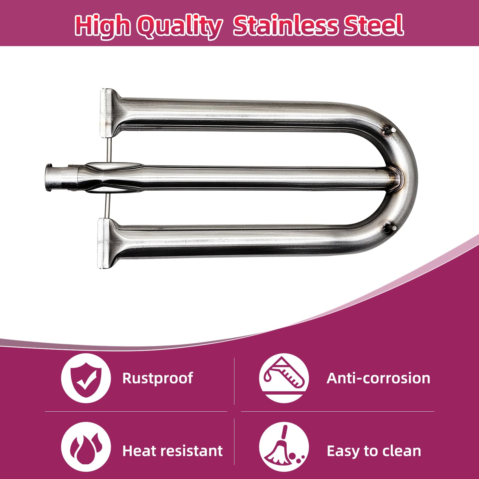 Votenli burner 3-pack packaging ready-to-install for quick replacement
