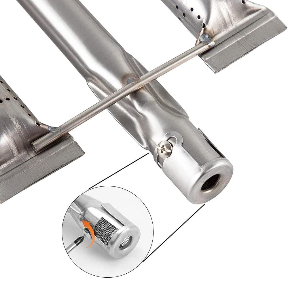 Votenli burner ports closeup improving flame distribution and cleaning ease