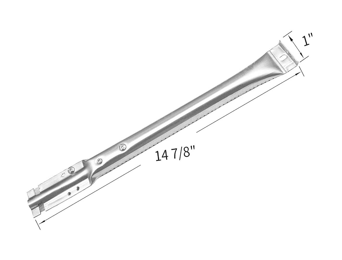 Votenli crossover tubes extended demonstrating adjustable fit for proper gas flow benefit