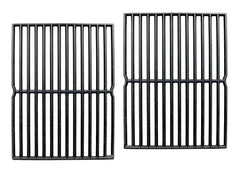 Votenli front view of two 15-inch cast-iron grates showing fit and finish