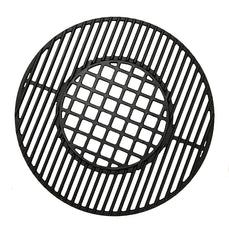 Votenli front view of cast iron grate showing sturdy construction and better heat retention