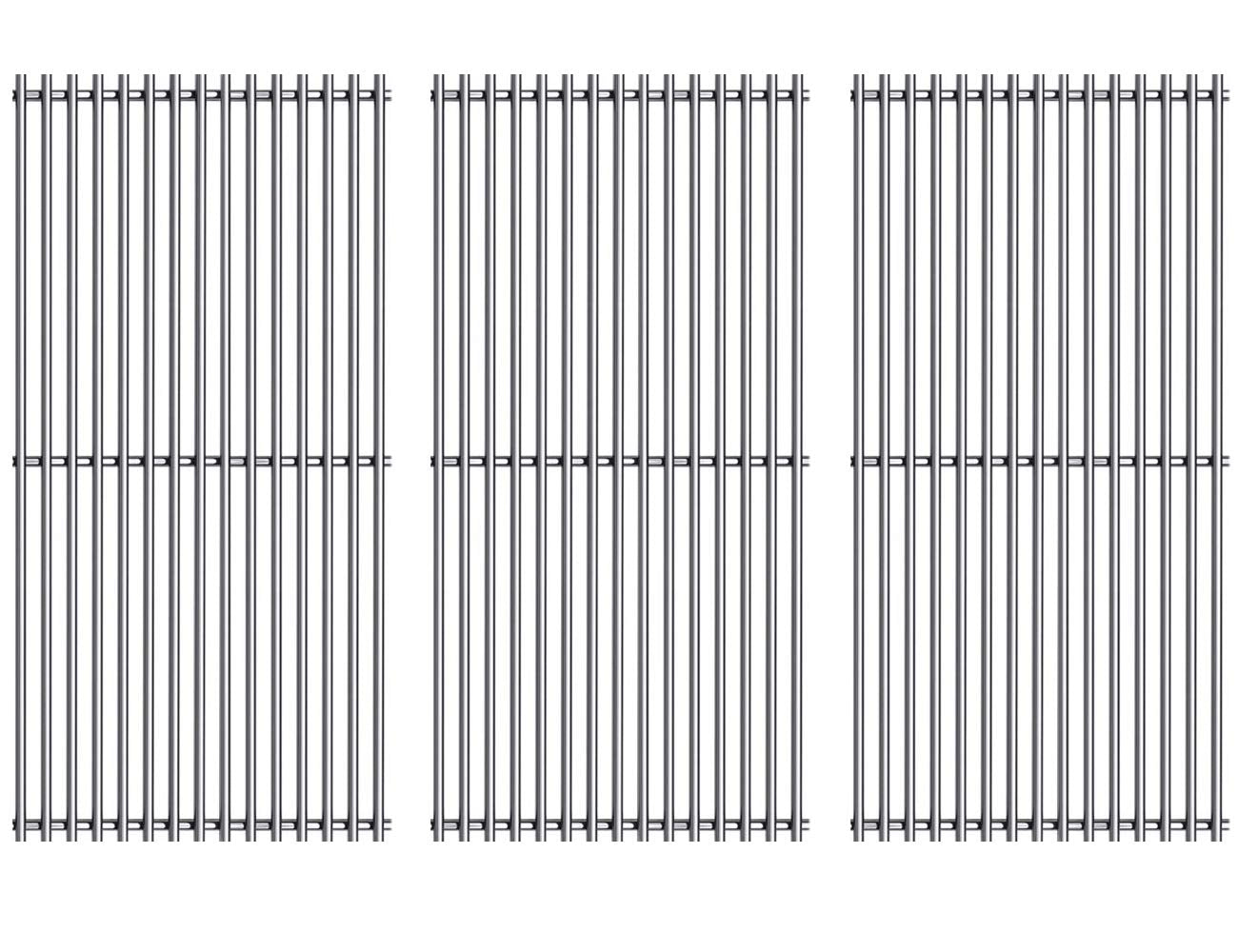 Votenli front view of stainless steel grate showing full replacement design and fit