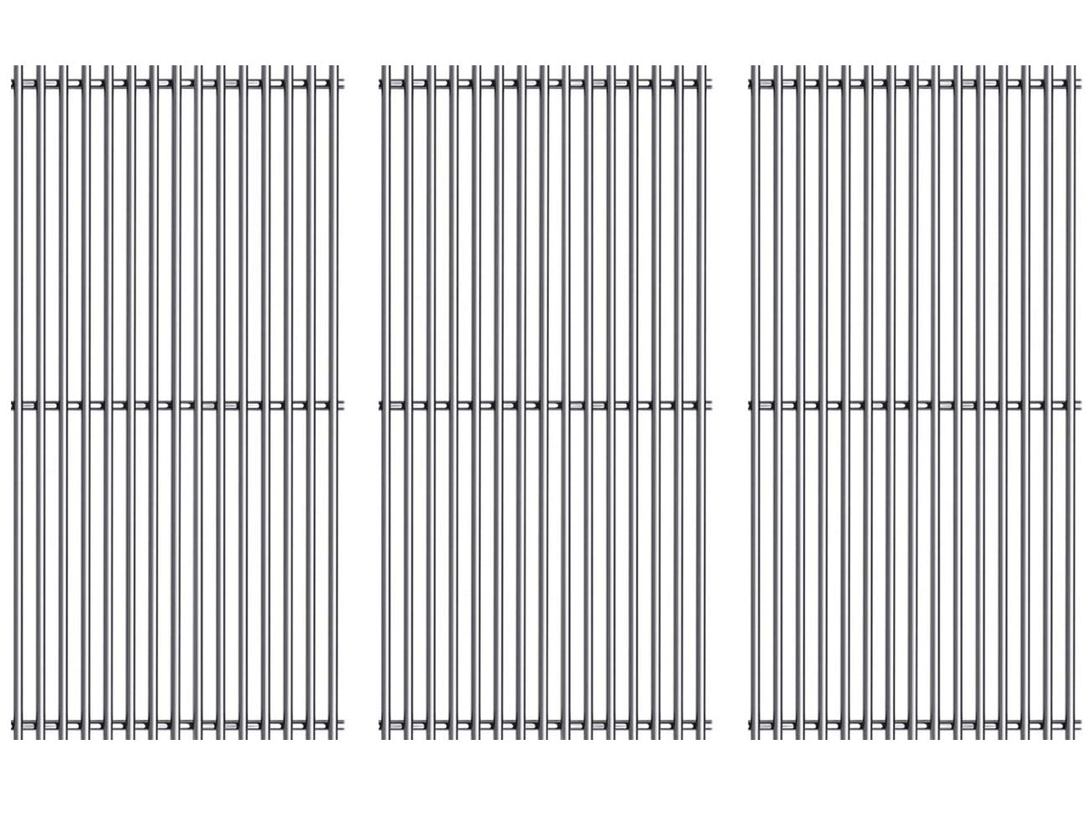 Votenli front view of stainless steel grate showing full replacement design and fit