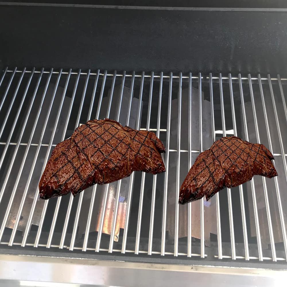 Votenli grates on a grill in backyard barbecue showing reliable performance benefit
