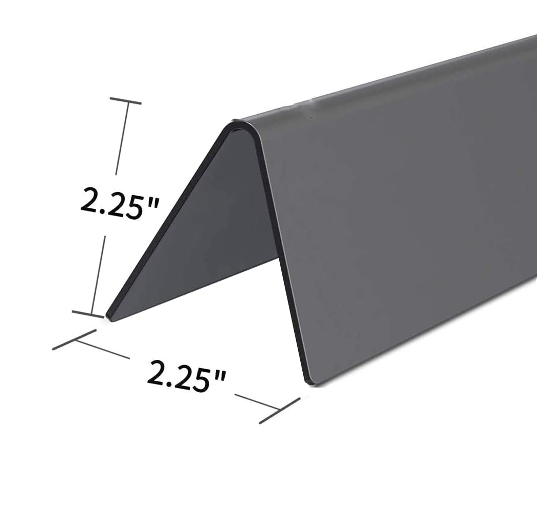 Votenli flavorizer bars installed in Weber grill protecting burners and reducing flare-ups