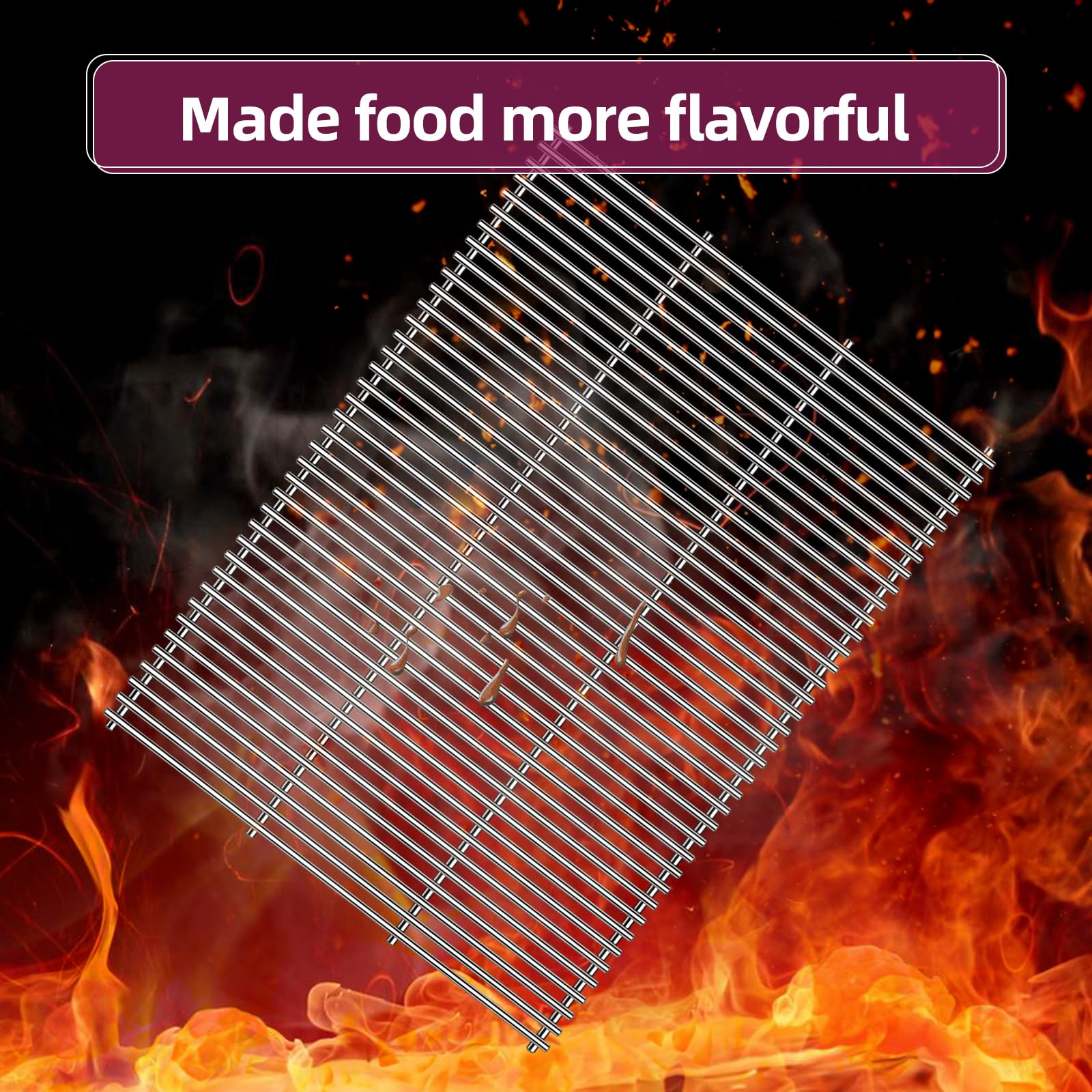 Votenli boxed packaging with single grate inside for easy one-piece replacement