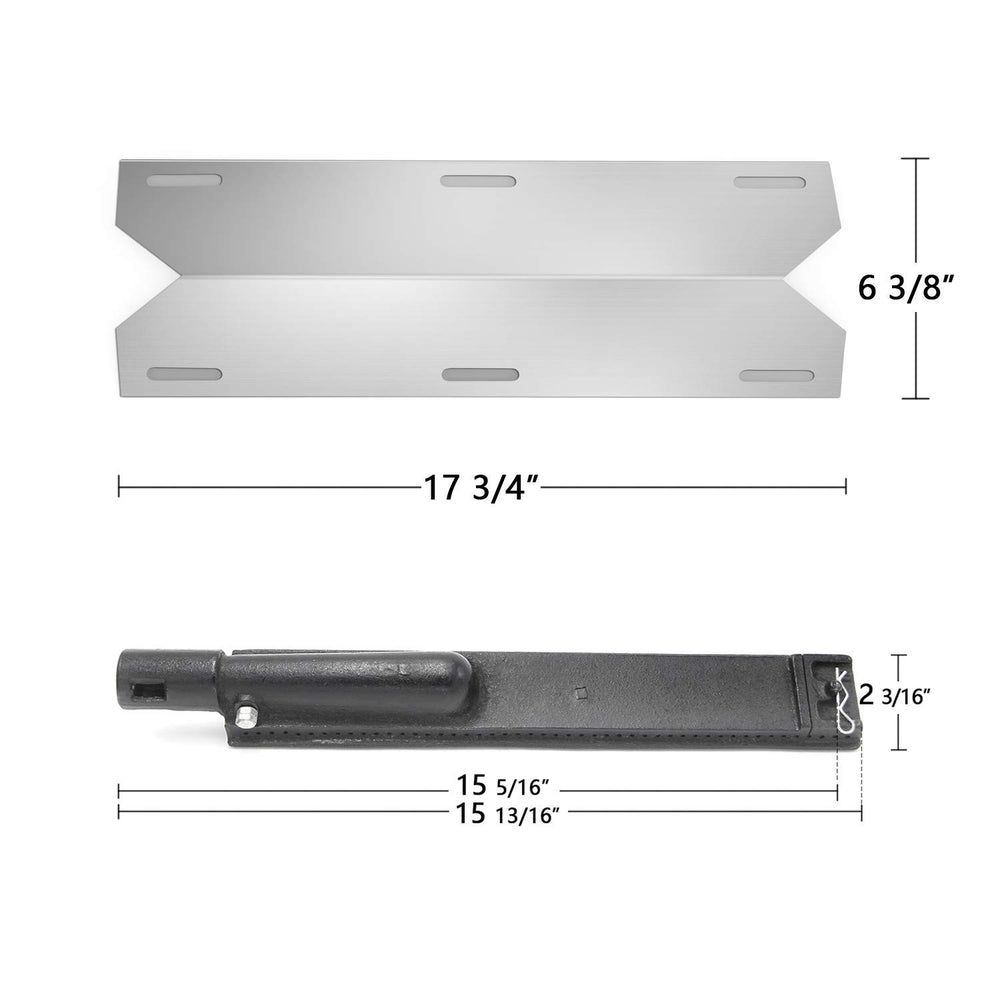 Votenli stainless steel heat plate close-up showing corrosion resistance benefit