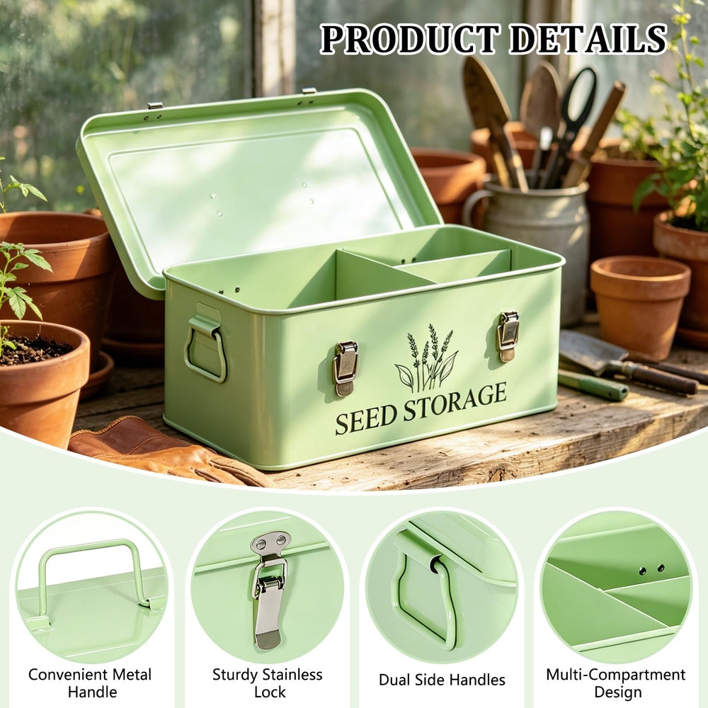 VOTMONDY kraft envelopes, plant tags and labels laid out for immediate use and sorting