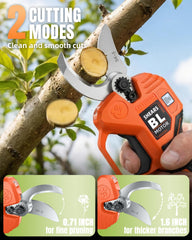 VOTREK LCD display showing battery level and cut count for better job planning