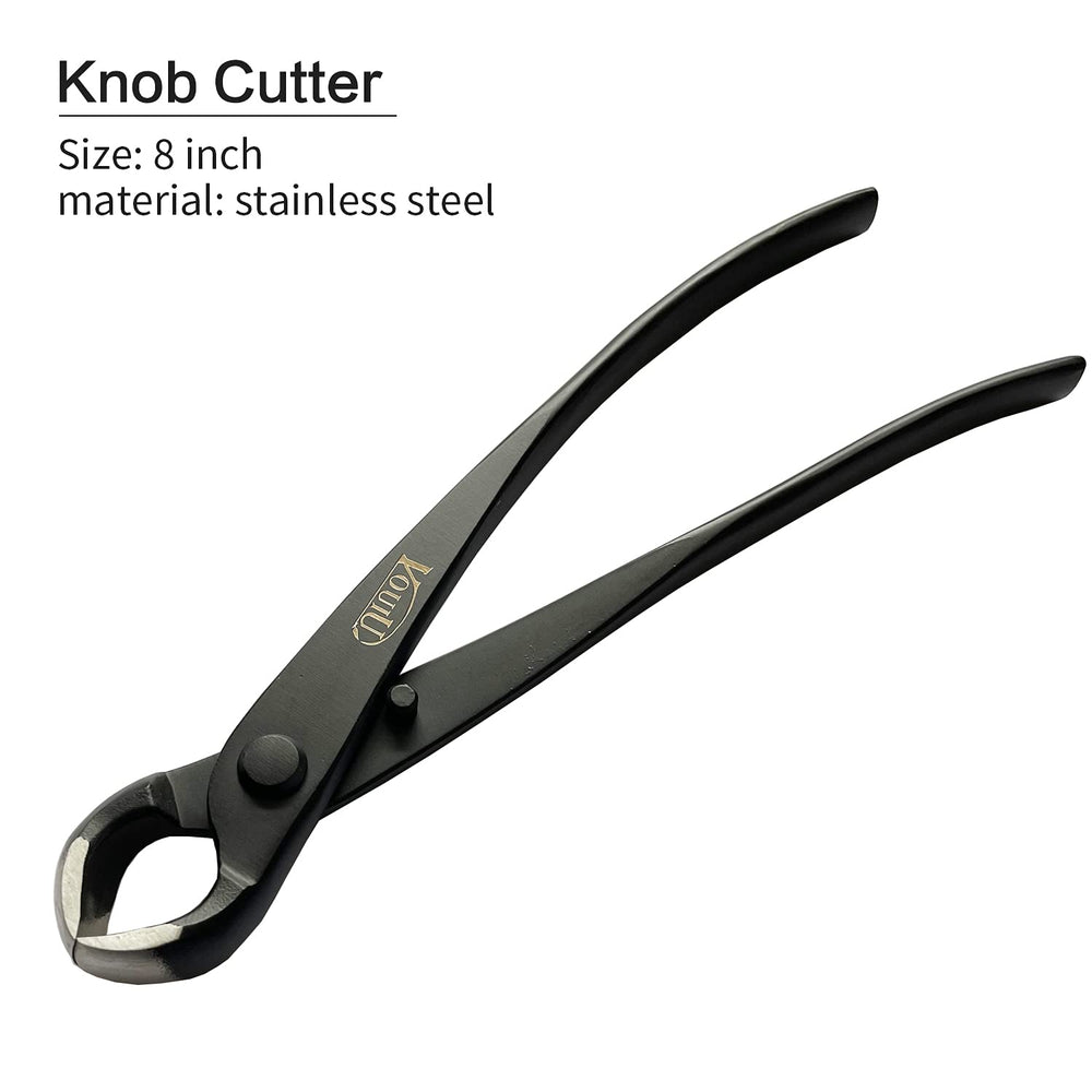 VOUIU wire cutter cutting a wire demonstrating clean snip without bark damage benefit
