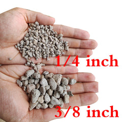 Voulosimi side view of pumice pile showing porous structure that improves aeration