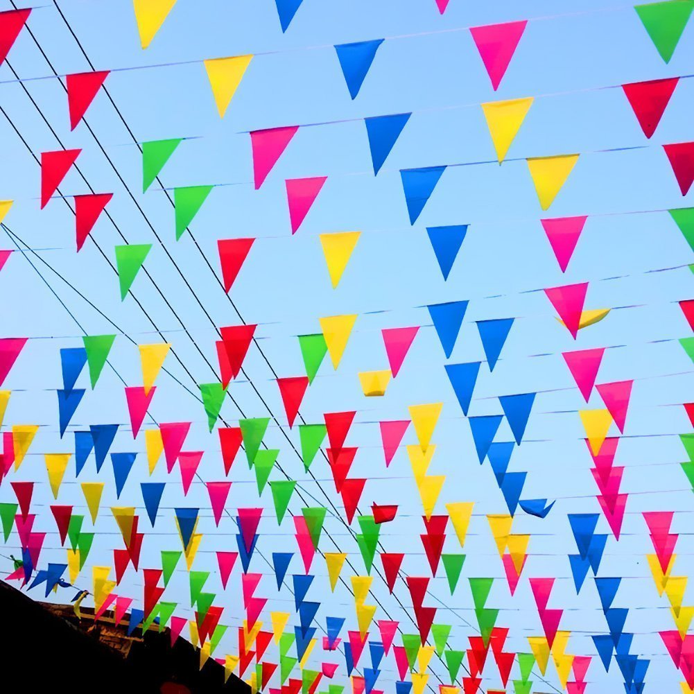 VOVRU color array on rope displaying five vibrant hues to brighten any event