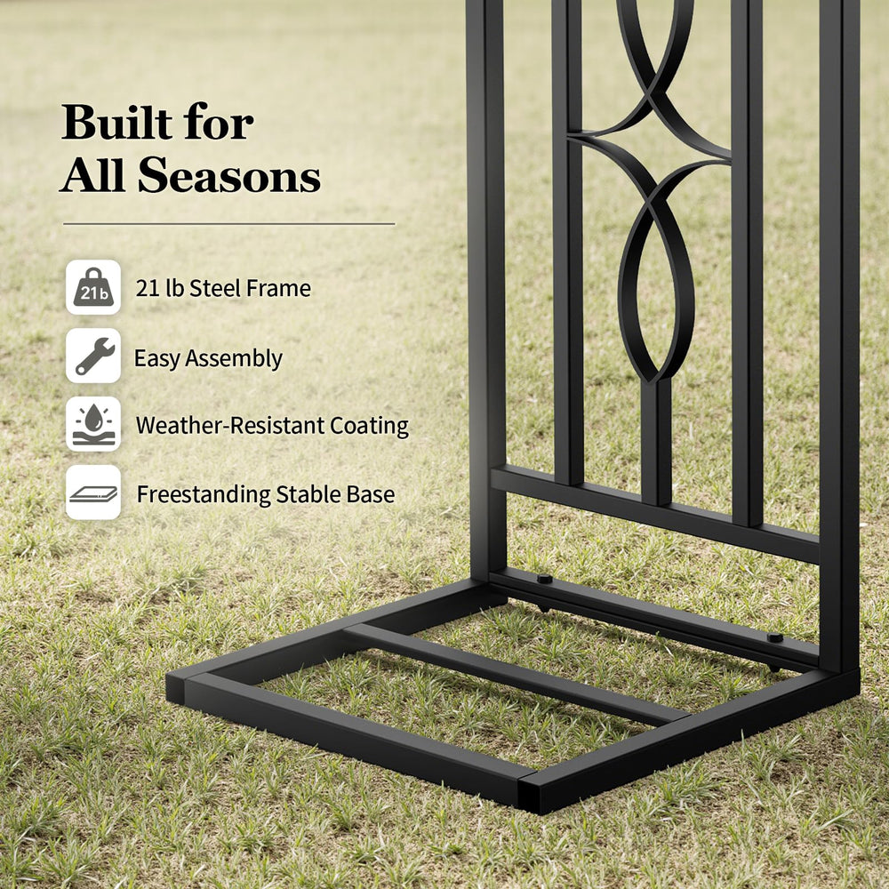 VOXOR arch enlarged base detail for improved stability benefit