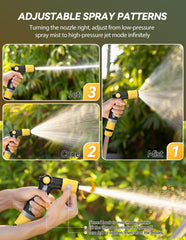 VOXON spraying multiple patterns to show versatile cleaning and watering
