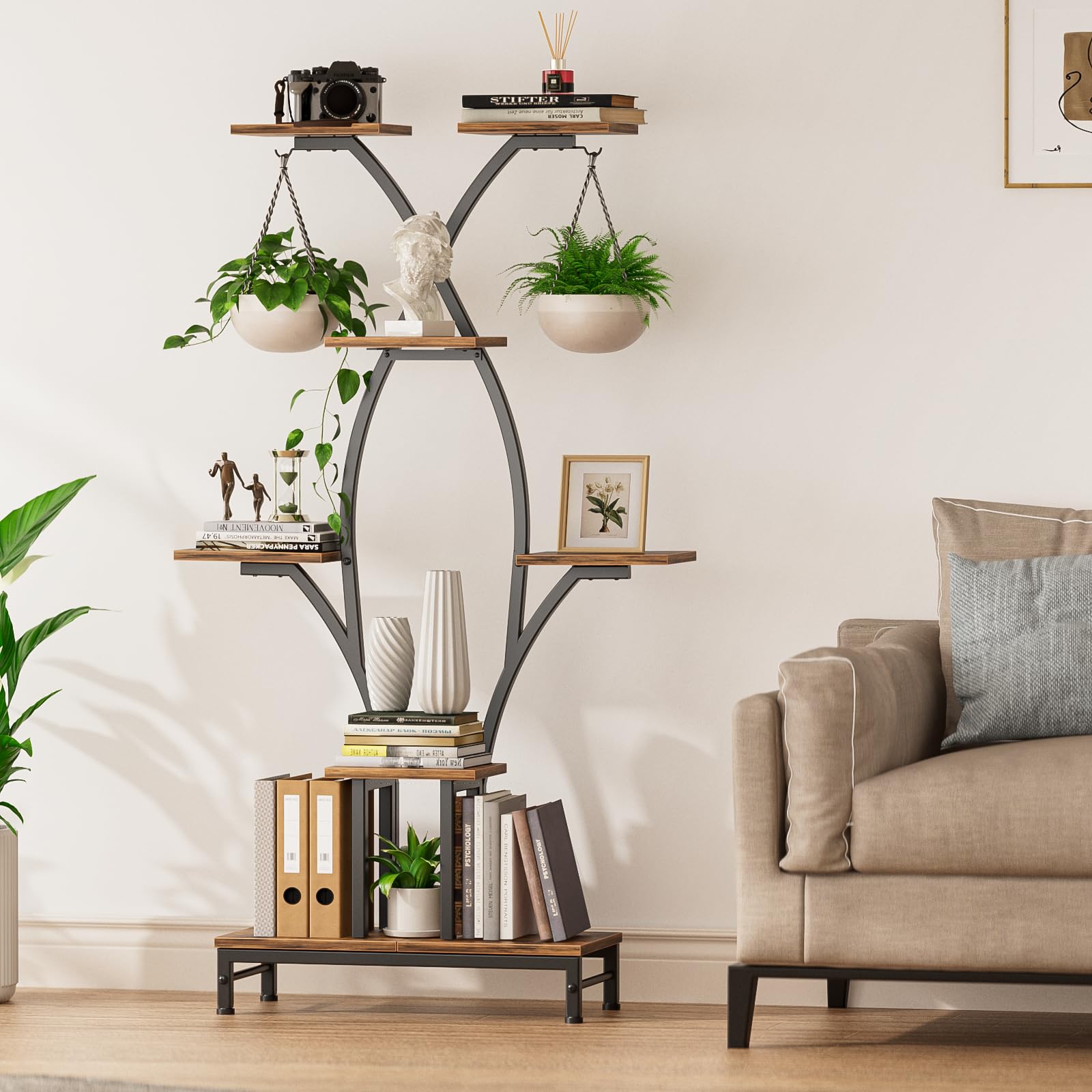 VOZZYOTO furniture strap anchored to wall to improve stand stability