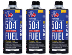 VP Racing 6235 SEF front packaging showing three quarts and quick-start convenience