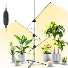 VShape front view on stand showing full three-head coverage and even light