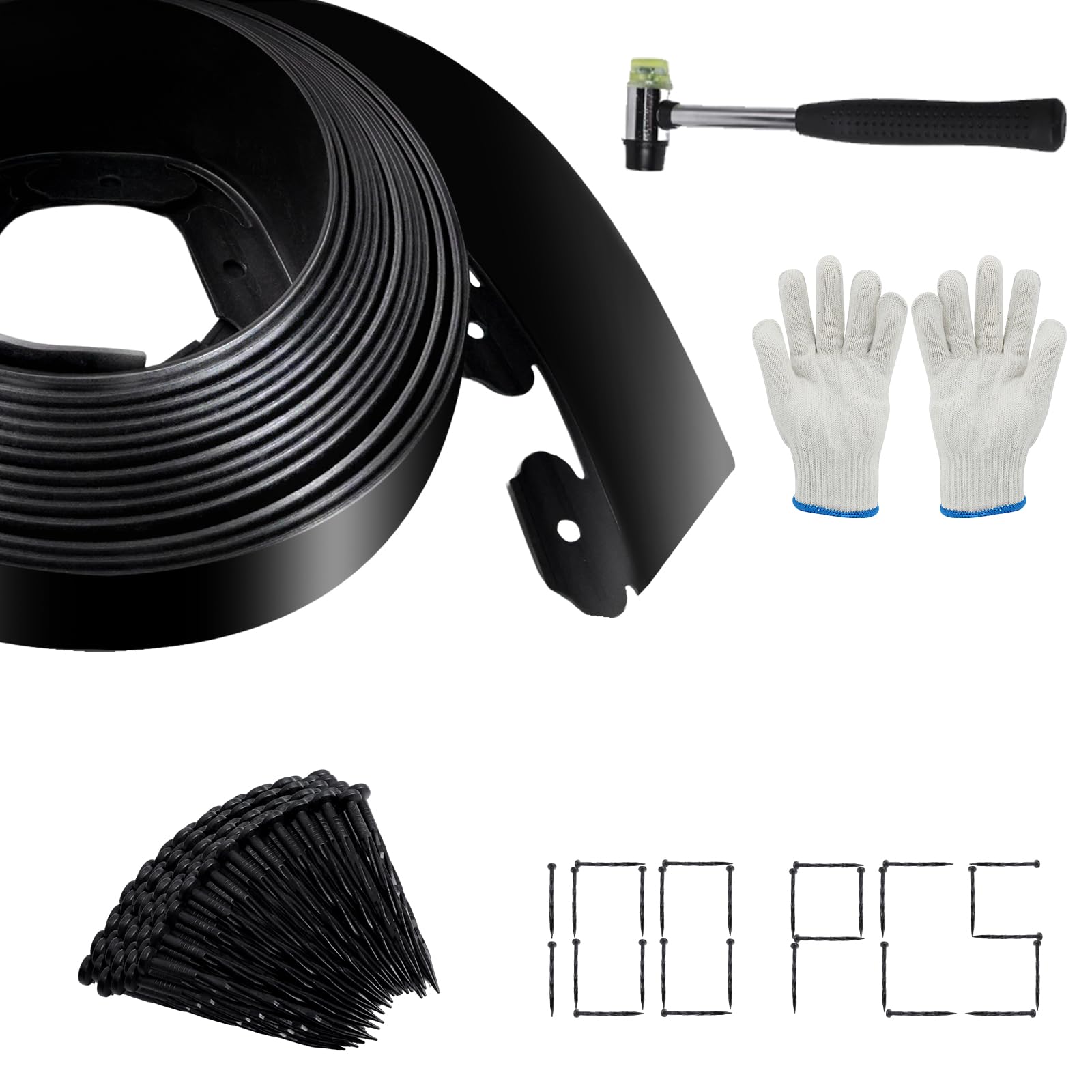 VUAOHIY front packaging showing 4x33 ft kit and benefits
