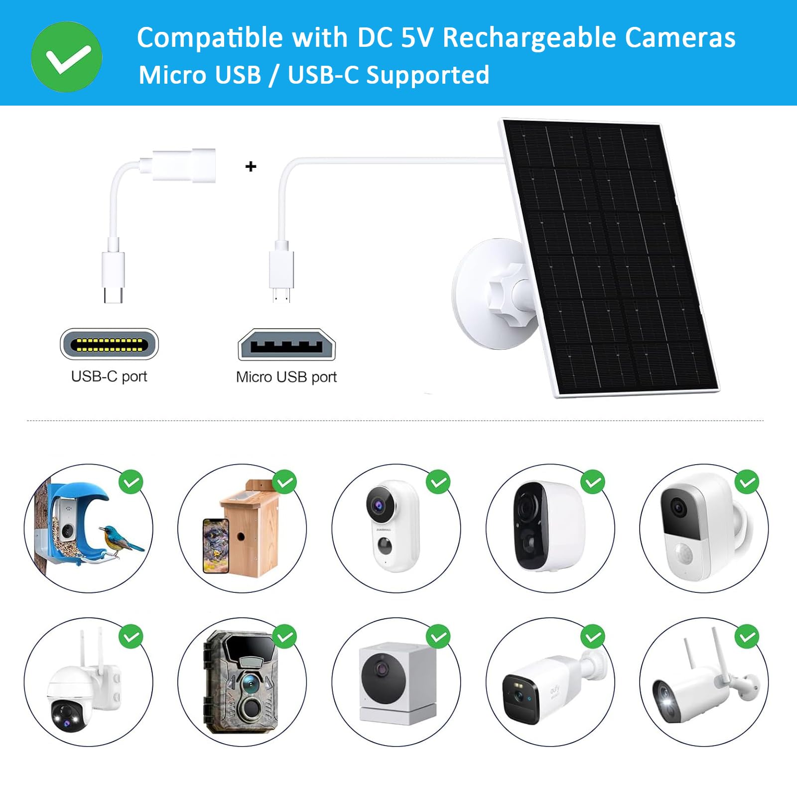 VUEBEE adjustable 360-degree bracket being tilted for optimal sun exposure and efficiency