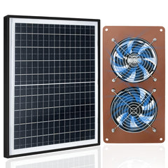 VUEBEE solar panel front view showing durable glass and frame, ensures reliable power