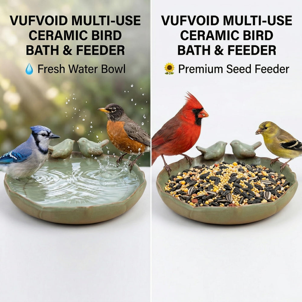 VUFVOID shallow profile side view highlighting whisker-safe low rim for comfort