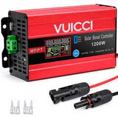 vuicci front panel view showing robust metal case and mounting points for durable installation