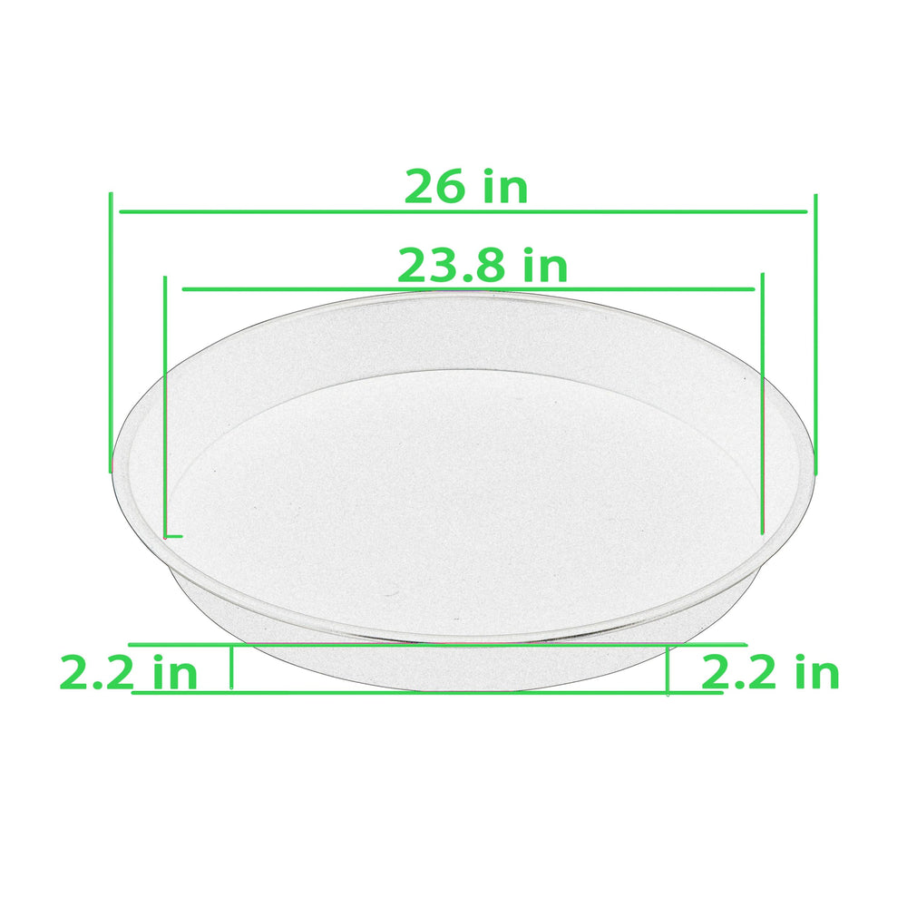 VUWEZ saucer underside texture for strength and water control