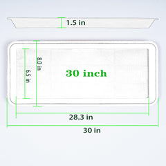 VUWEZ close-up thick edge showing durable construction benefit