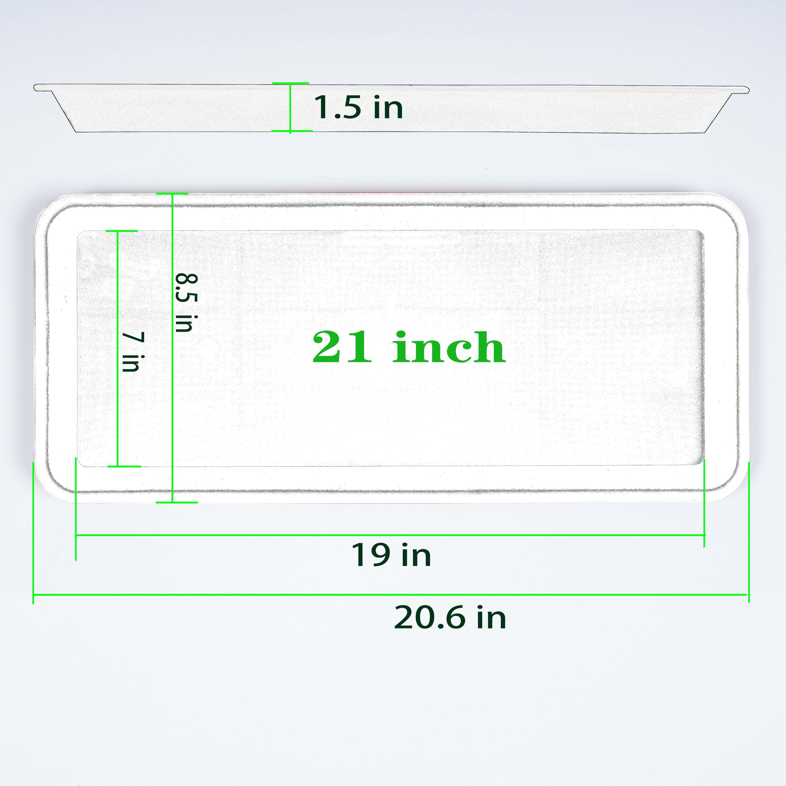 VUWEZ close-up of thickened PP edge highlighting durable construction and rigidity