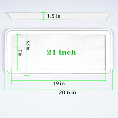 VUWEZ close-up of thickened PP edge highlighting durable construction and rigidity