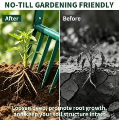 VVOKGO shown preserving soil structure in a no-till bed for healthier ecosystems