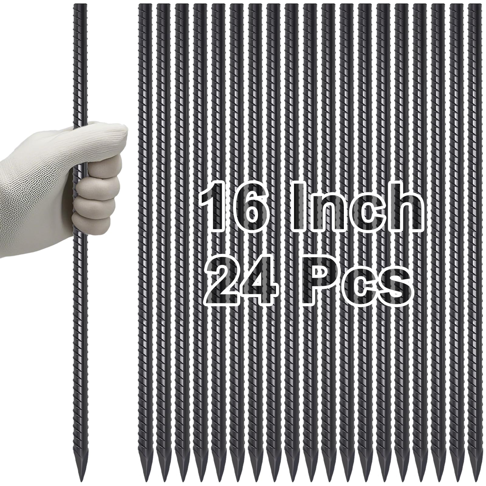 VVOKGO front packaging showing 24 stakes and bundle benefit