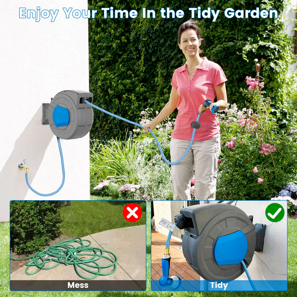 Vxacen REDUCTUS 10-pattern nozzle in hand for versatile watering benefit