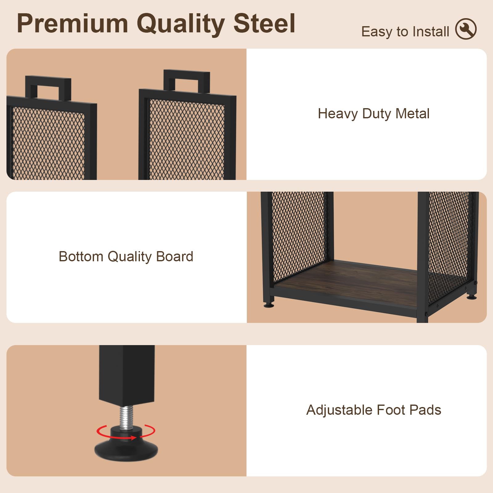 VyGrow adjustable foot pad close-up showing leveling and balance benefit