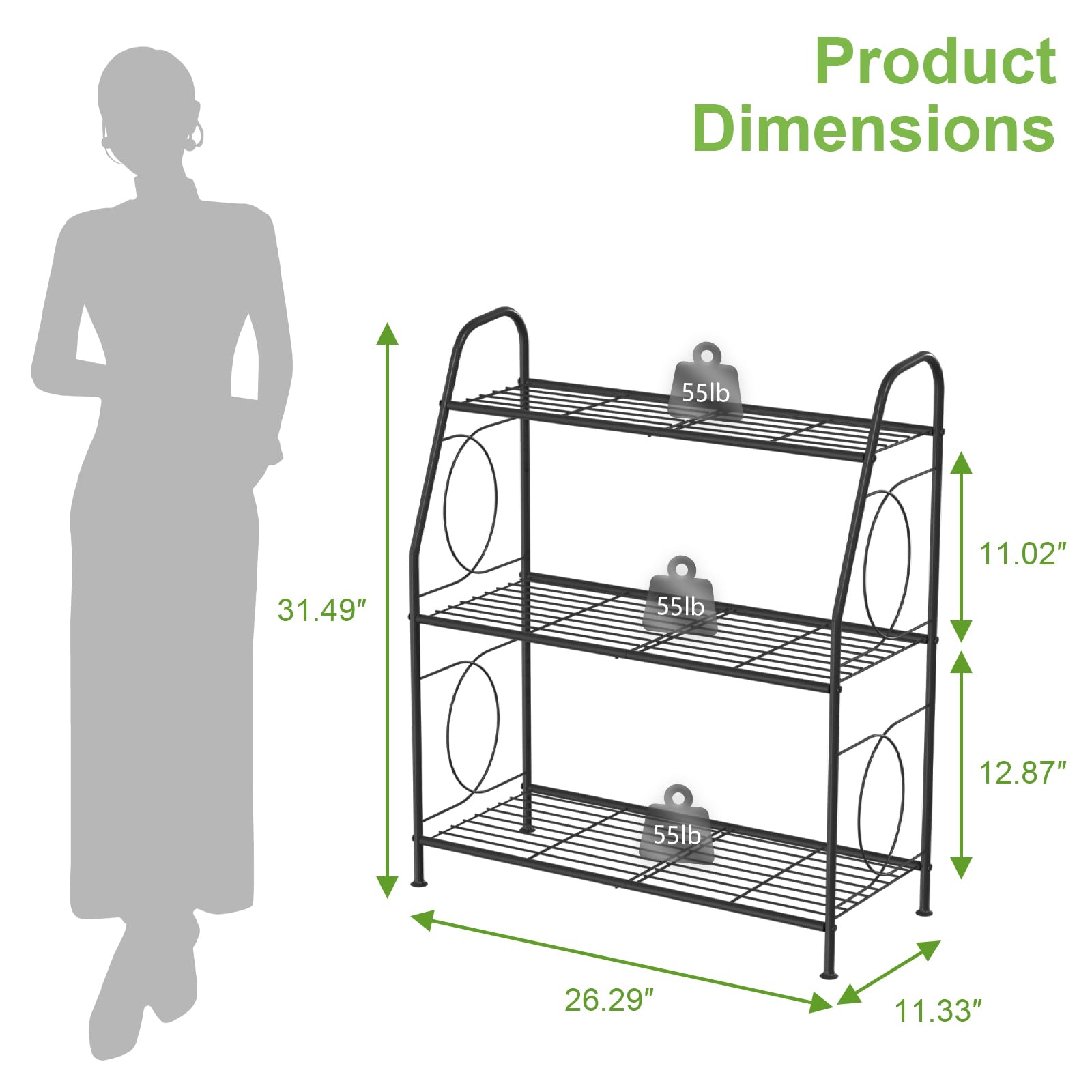 VyGrow adjustable foot pad detail protecting floors and leveling benefit