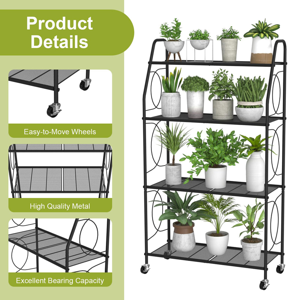 VyGrow decorative side wire pattern adding elegant visual interest