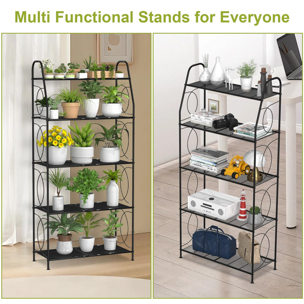 VyGrow plant stand with pots for scale to illustrate multi-pot capacity
