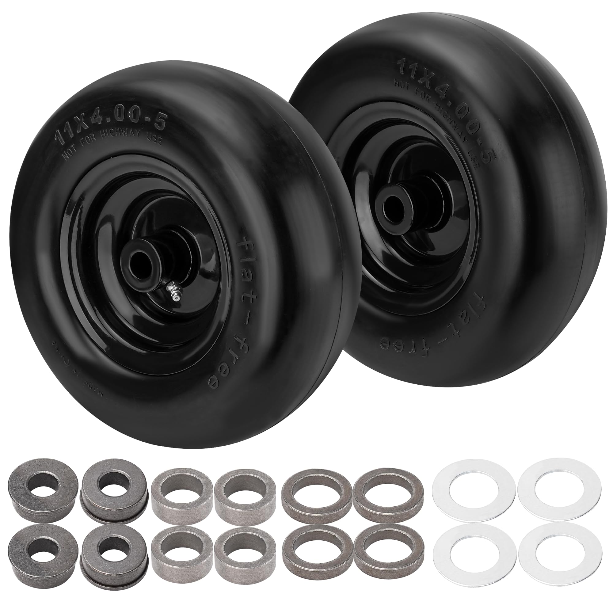 Vypart front view wheel assembly showing ready-to-install benefit