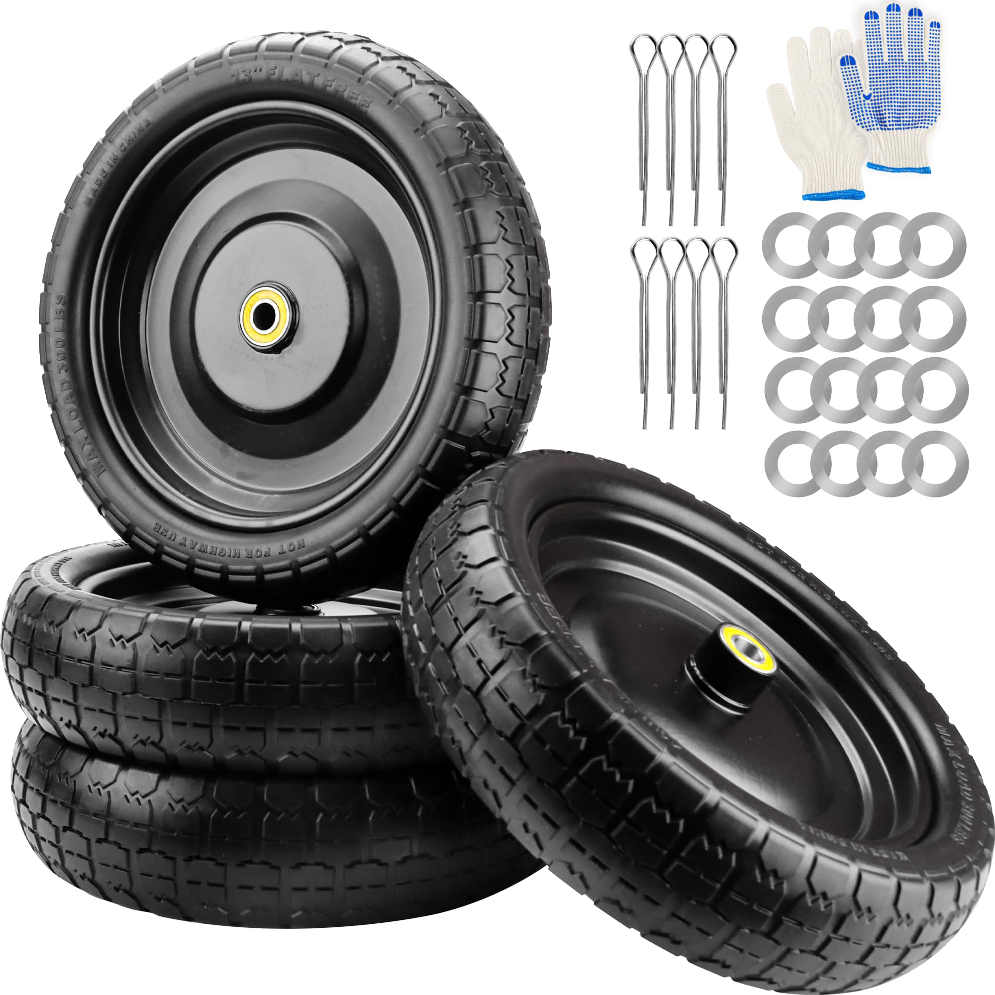 Vypart front view wheel assembly showing robust construction and easy fit
