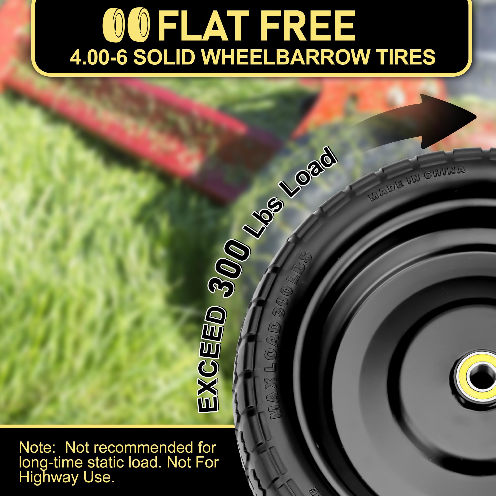 Vypart next to 12" and 14" wheels illustrating correct 13" scale