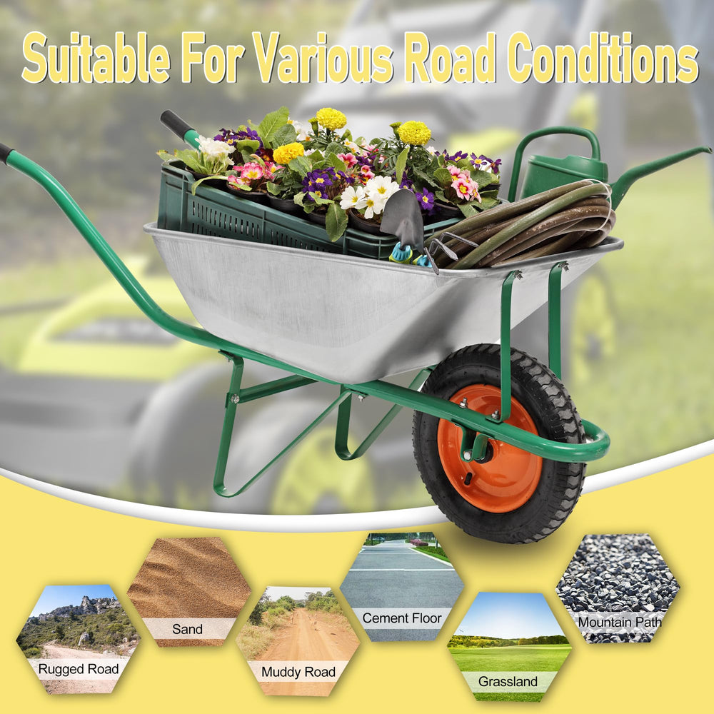 Vypart wheel rolling on gravel to demonstrate puncture-resistant performance
