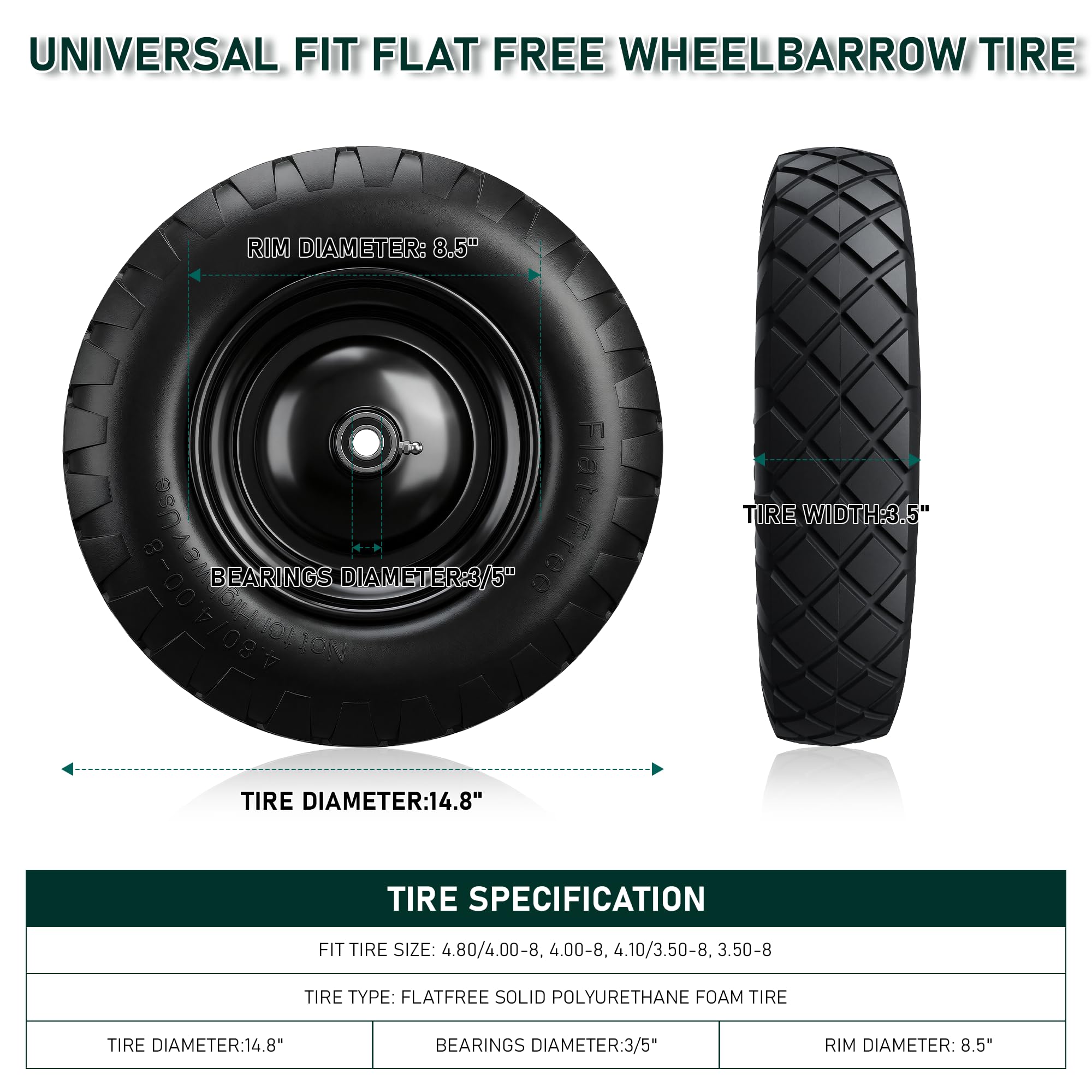 Vypart close-up tread pattern highlighting deep serrations for strong grip