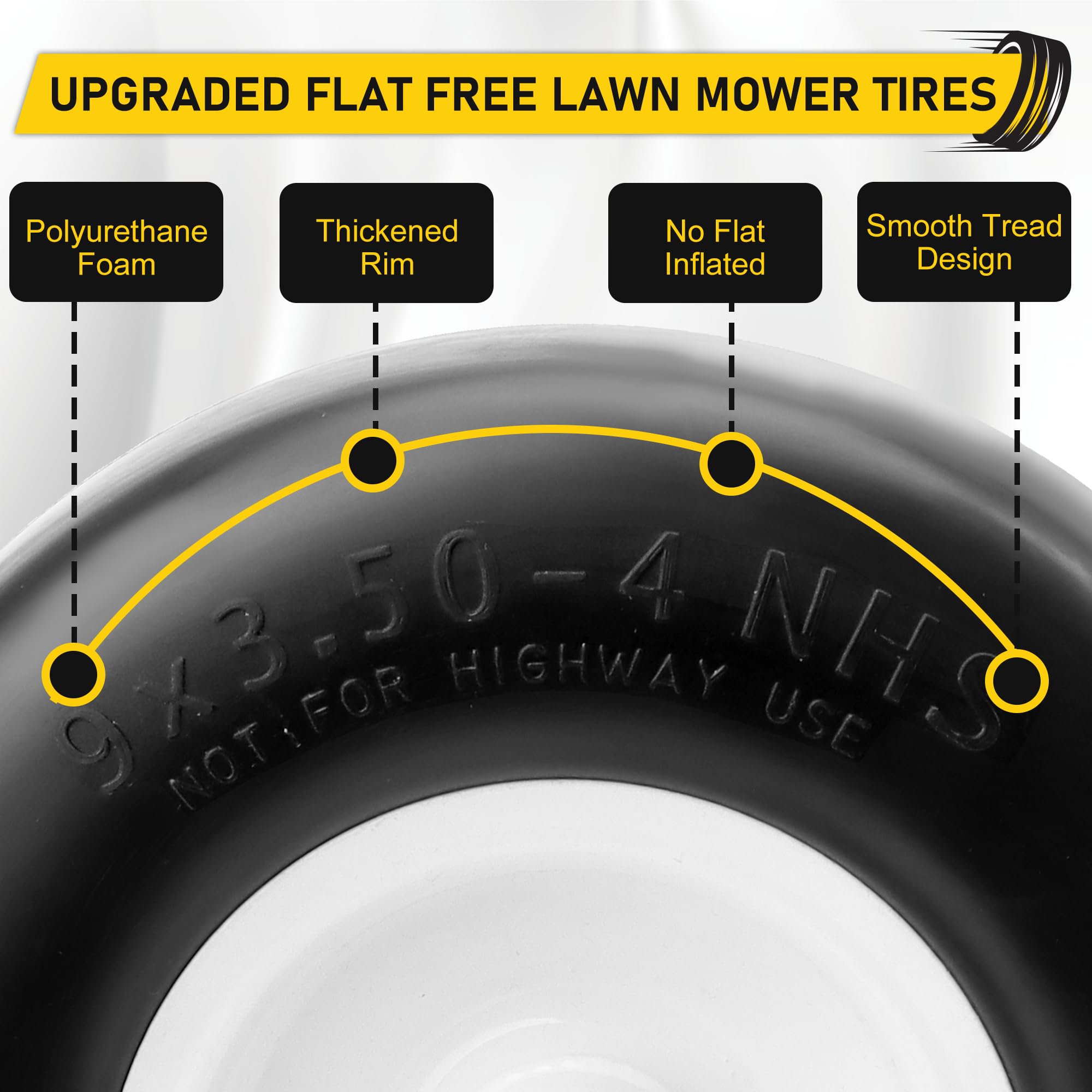 Vypart wheel with included bushings and spacers for quick installation